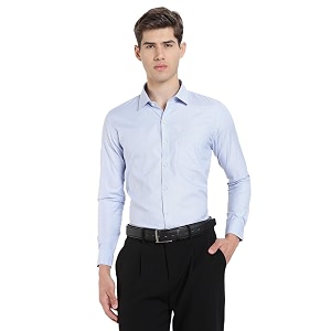 Mens Solid Formal Shirt Premium Cotton