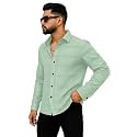 Men39s Solid Linen Cotton Shirt Casual Plain