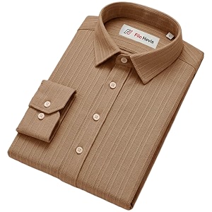 men39s solid shirt  regular fit full sleeve  button closure casual wear