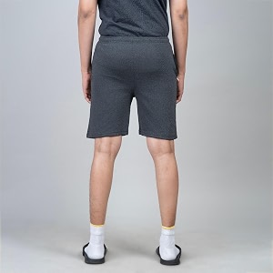Mens Solid Slim Fit Casual Shorts for
