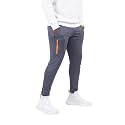 Men39s Solid Slim Fit LycraTrack Pants with