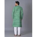 Men39s South Cotton Textured Ethnic Kurta Regular