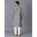 Men39s South Cotton Textured Ethnic Kurta Regular