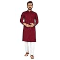 Men39s South Cotton Textured Ethnic Kurta Regular