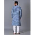 Men39s South Cotton Textured Ethnic Kurta Regular
