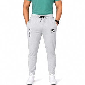 Mens Sports Jogger Track Pants with Drawstring