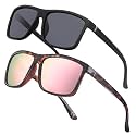 Men's Sports Polarized Sunglasses Square Frame Glasses NP1007