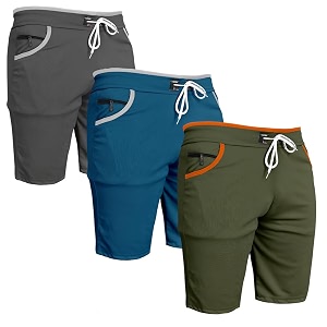 Mens Sports Shorts with Drawstring Athletic Casual