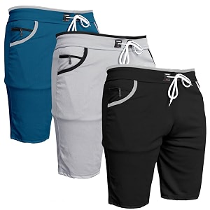 Mens Sports Shorts with Drawstring Athletic Casual