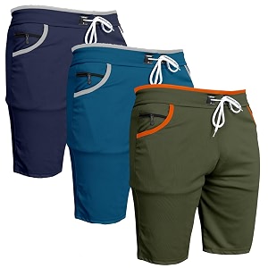 Mens Sports Shorts with Drawstring Athletic Casual