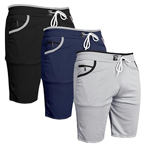 Mens Sports Shorts with Drawstring Athletic Casual