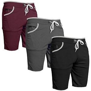 Mens Sports Shorts with Drawstring Athletic Casual