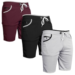 Mens Sports Shorts with Drawstring Athletic Casual