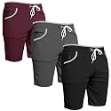Men39s Sports Shorts with Drawstring Athletic Casual