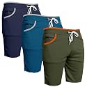 Men39s Sports Shorts with Drawstring Athletic Casual