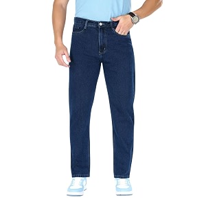 Mens Straight Fit Stylish Non Stretch Mid