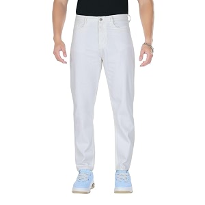 Mens Straight Fit Stylish Non Stretch Mid