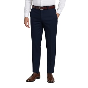 Mens Stretchable Formal Trousers Regular Fit