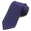 Men's Striped Patterned Tie Polka Dots Jacquard Formal Designer Neckties