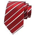 Men's Striped Patterned Tie Polka Dots Jacquard Formal Designer Neckties