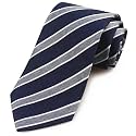 Men's Striped Patterned Tie Polka Dots Jacquard Formal Designer Neckties