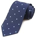 Men's Striped Patterned Tie Polka Dots Jacquard Formal Designer Neckties