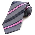 Men's Striped Patterned Tie Polka Dots Jacquard Formal Designer Neckties