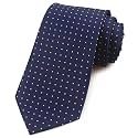 Men's Striped Patterned Tie Polka Dots Jacquard Formal Designer Neckties