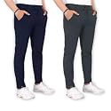 Men39s Stylish Slim Fit Lycra Blend Trousers