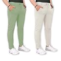 Men39s Stylish Slim Fit Lycra Blend Trousers