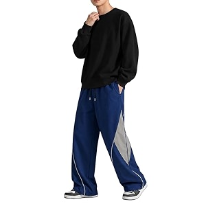 Mens Stylish Track Pants Loose Fit Joggers