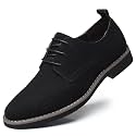 Men39s Suede Lace Up Oxfords Classic Wing