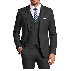Mens Suits 3 Piece Set Slim Fit