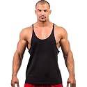 Men39s Summer Inner Vest Stringer Soild Round