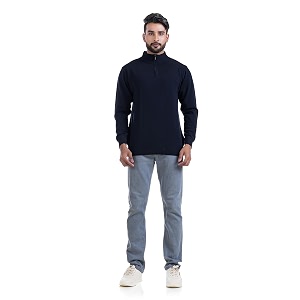 men39s sweat shirts with zippered full sleeves solidrelaxed amp regular fit pure cotton sweatercomfortable and casual winter wear for college office