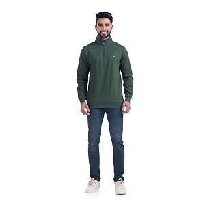 men39s sweat shirts with zippered full sleeves solidrelaxed amp regular fit pure cotton sweatercomfortable and casual winter wear for college office