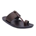 Men39s Synthetic Leather Slippers With PU Sole