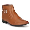 Men39s Synthetic Zip Slip on Formal Boot