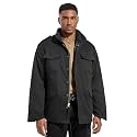 Men's Tactical M65 Field Jacket - Military Coat with Removable Hood, Fully Lined, Adjustable Waist &amp; 4-Pocket Design