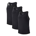 Men's Tank Top Undershirts MicroModal Ultra-Soft A-Shirts 3 Pack