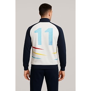 Mens Tracksuit High Neck Full Sleeve Athletic