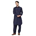 Men39s Traditional Pathani Kurta Salwar Set Red