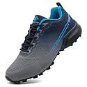 Men's Trail Running Shoes Lightweight Breathable Walking Hiking Sneakers Outdoor Athletic Tennis Cross Training Shoes