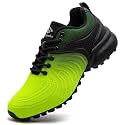 Men's Trail Running Shoes Lightweight Breathable Walking Hiking Sneakers Outdoor Athletic Tennis Cross Training Shoes