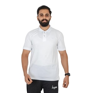 VELOREX Mens Tshirts Polyester Solid Half Sleeves
