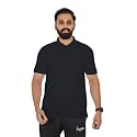 VELOREX Men39s Tshirts Polyester Solid Half Sleeves
