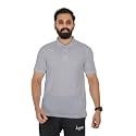 VELOREX Men39s Tshirts Polyester Solid Half Sleeves