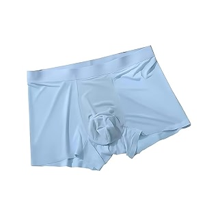 Mens Ultra-Comfort Ice Silk Lycra Underwear