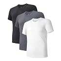 Men's Undershirts MicroModal Silky Soft Layering T-Shirts 3 Pack