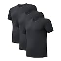 Men's Undershirts MicroModal Silky Soft Layering T-Shirts 3 Pack